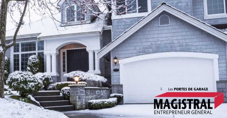 Entretien de votre porte de garage avant l’hiver